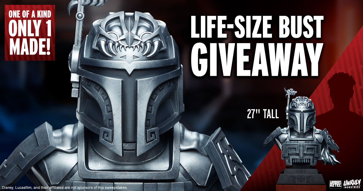 Star Wars Life Size Bust Giveaway