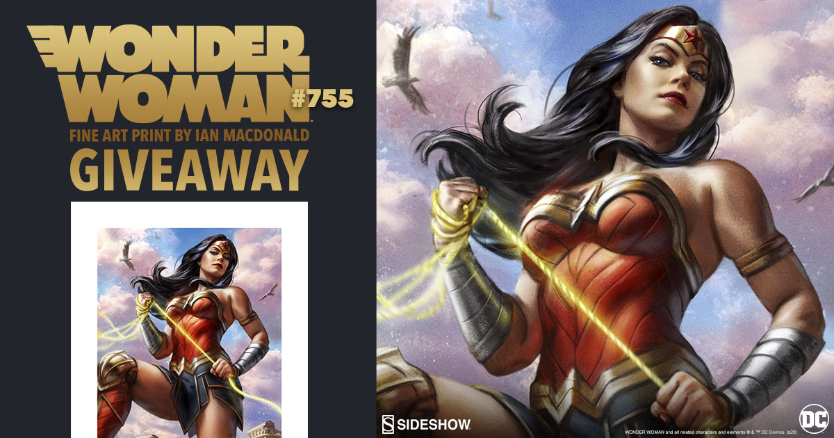 Wonder Woman #755 Fine Art Print Giveaway