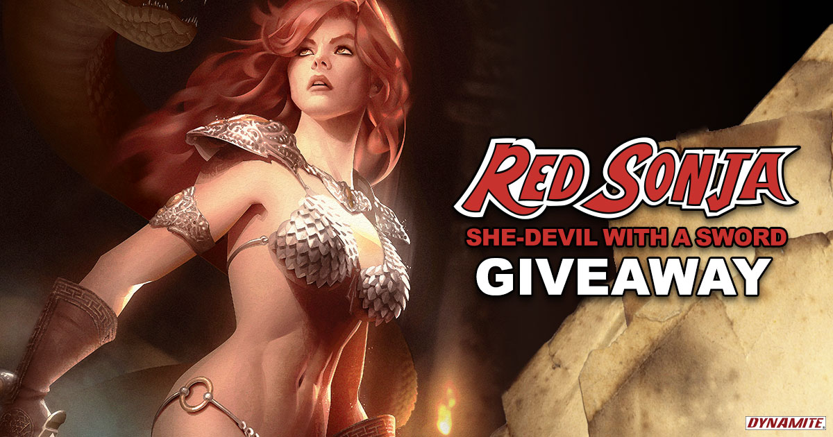 Red Sonja Premium Art Print Giveaway