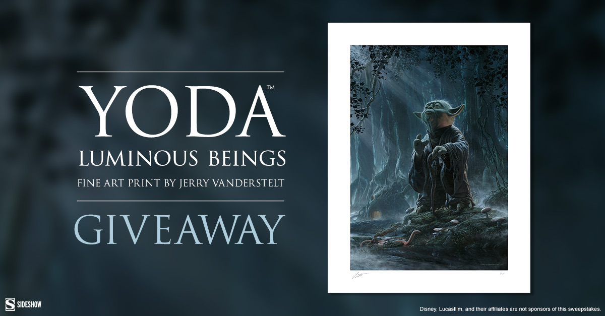 Yoda: Luminous Beings Fine Art Print Giveaway