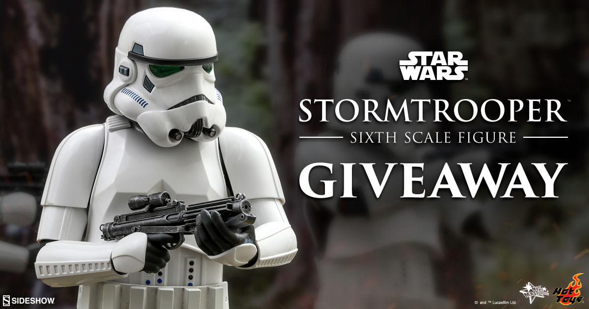 Stormtrooper Sixth Scale Figure Newsletter Giveaway
