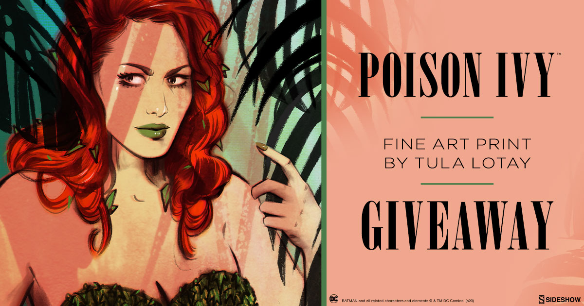 Poison Ivy Fine Art Print Giveaway