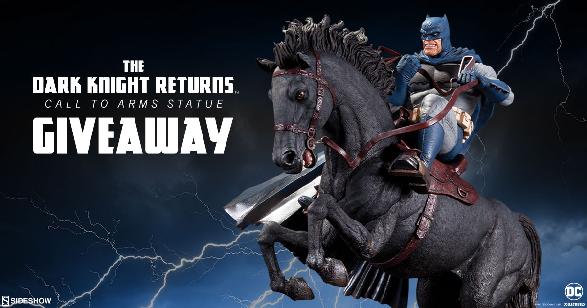 DC Collectibles The Dark Knight Returns Call to Arms Statue Giveaway