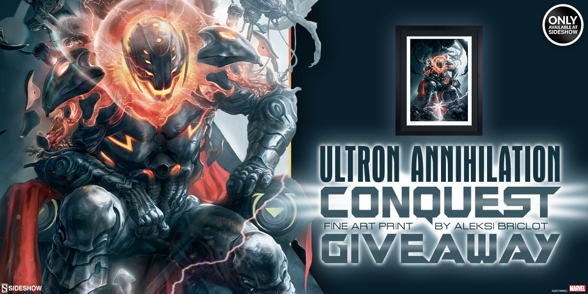 Ultron Annihilation Framed Art Print Giveaway