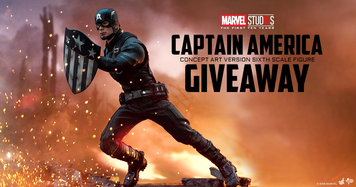 Captain America Figure Sideshow Newsletter Giveaway