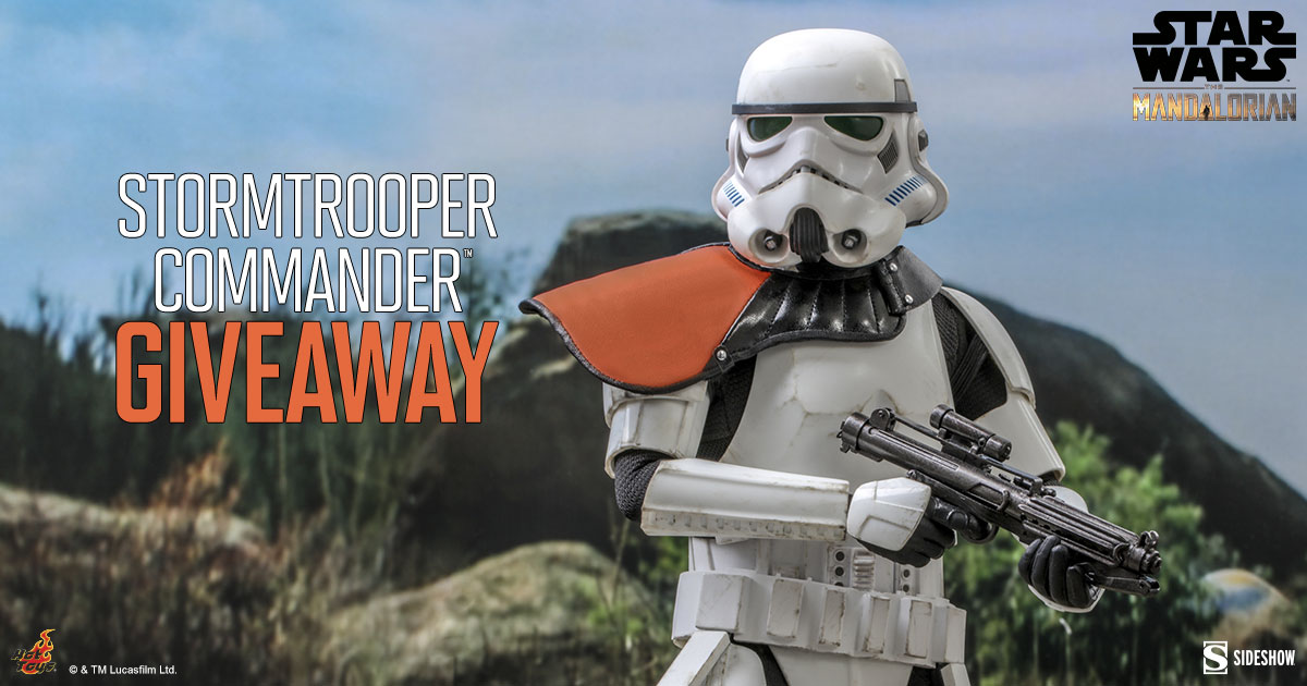 Stormtrooper Commander Sixth Scale Figure Newsletter Giveaway