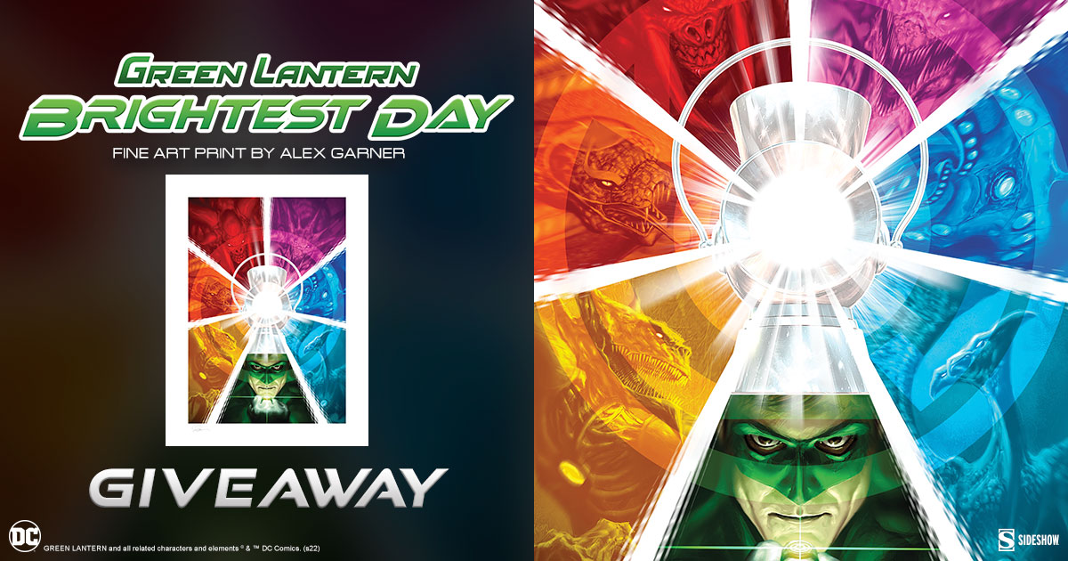 Green Lantern: Brightest Day Fine Art Print Giveaway