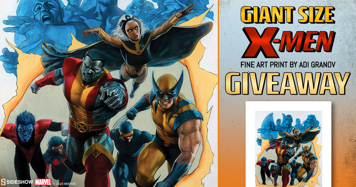Giant Size X-Men Fine Art Print Giveaway