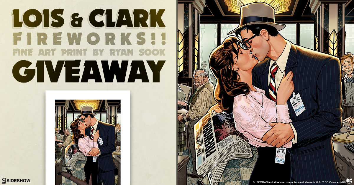 Lois and Clark: Fireworks! Fine Art Print Giveaway