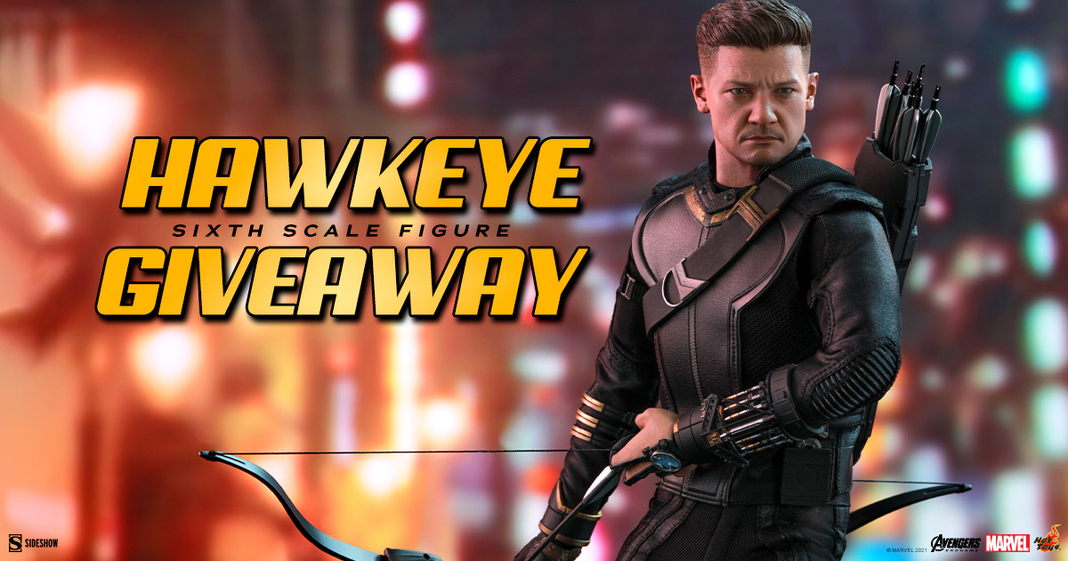 Hawkeye Sixth Scale Figure Newsletter Giveaway