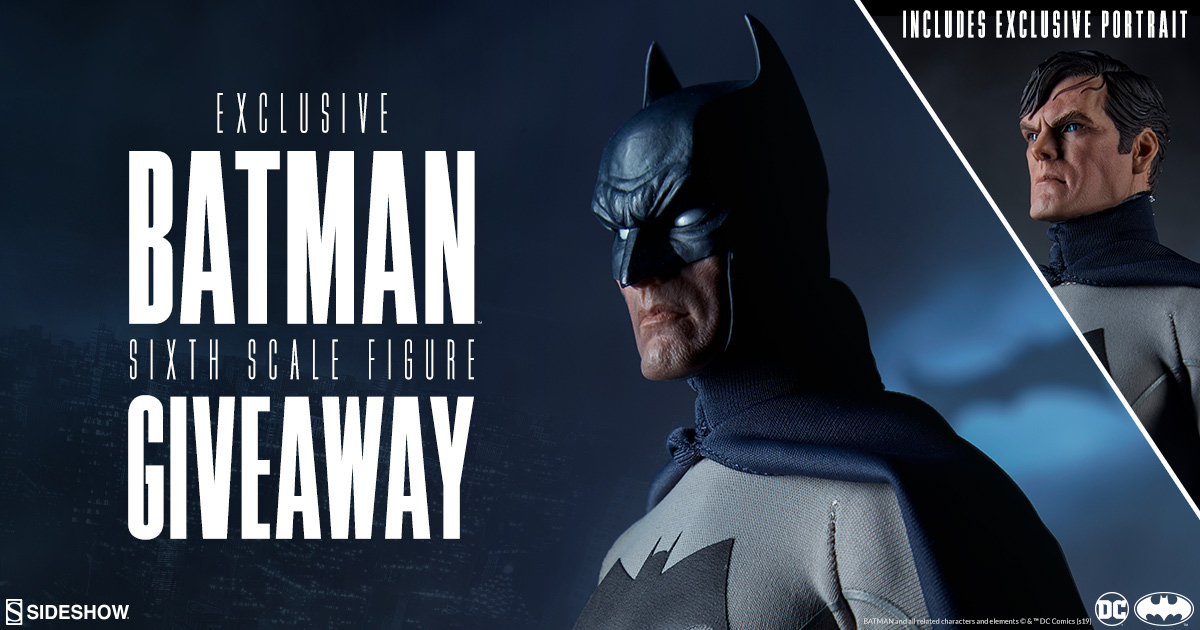 Sideshow Newsletter Batman Figure Giveaway