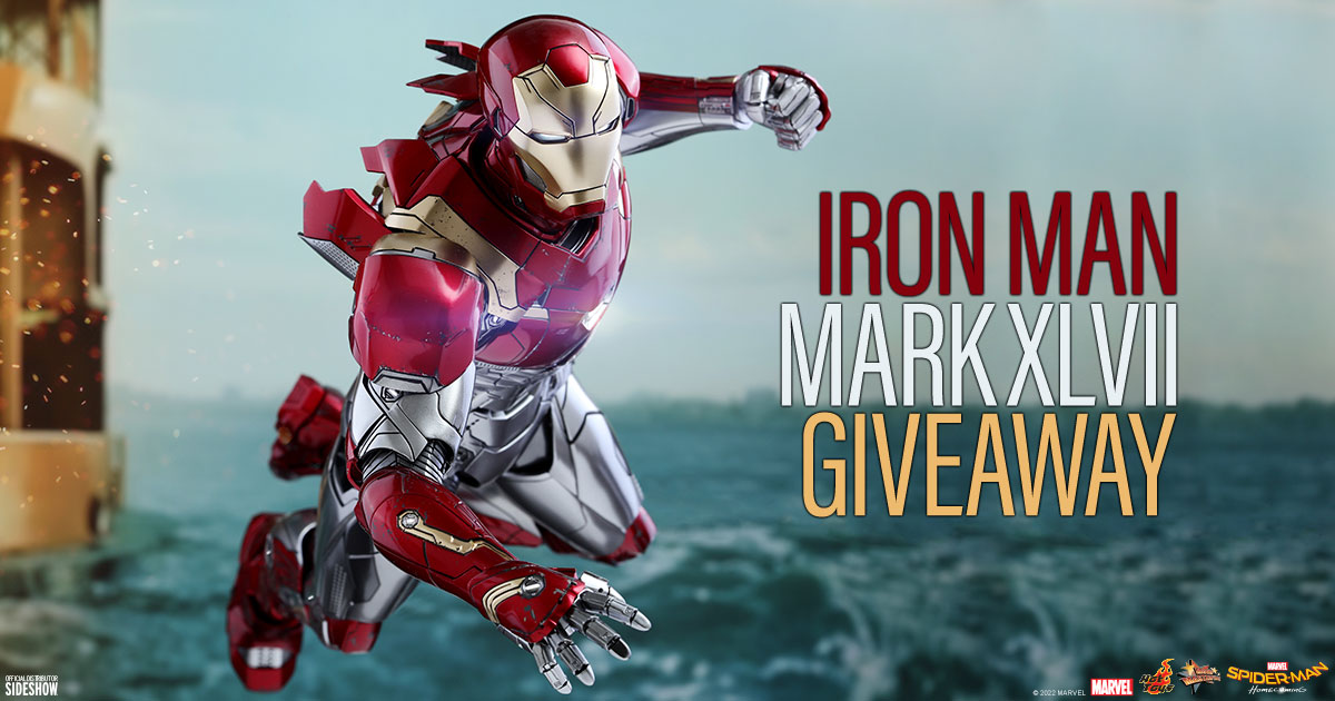 Iron Man Mark XLVII Sixth Scale Figure Newsletter Giveaway