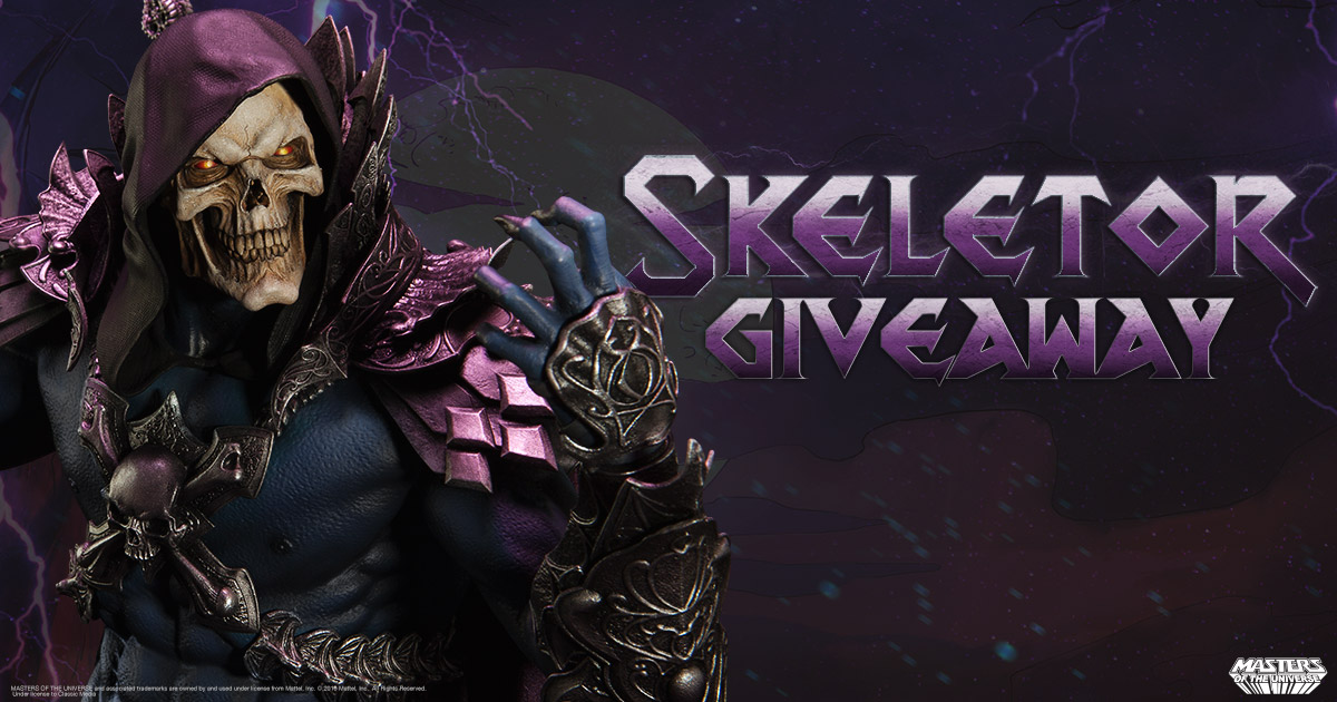 Skeletor Statue Giveaway