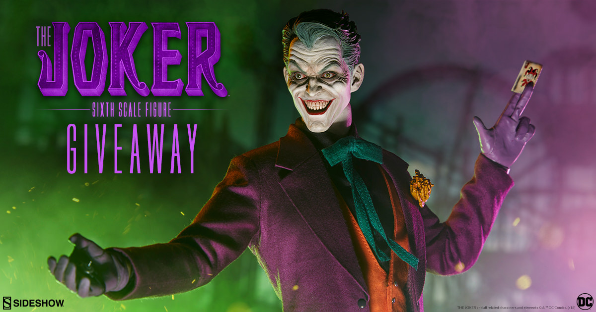 The Joker Sixth Scale Figure Giveaway