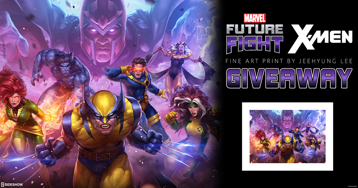 MARVEL Future Fight X-Men Art Print Giveaway