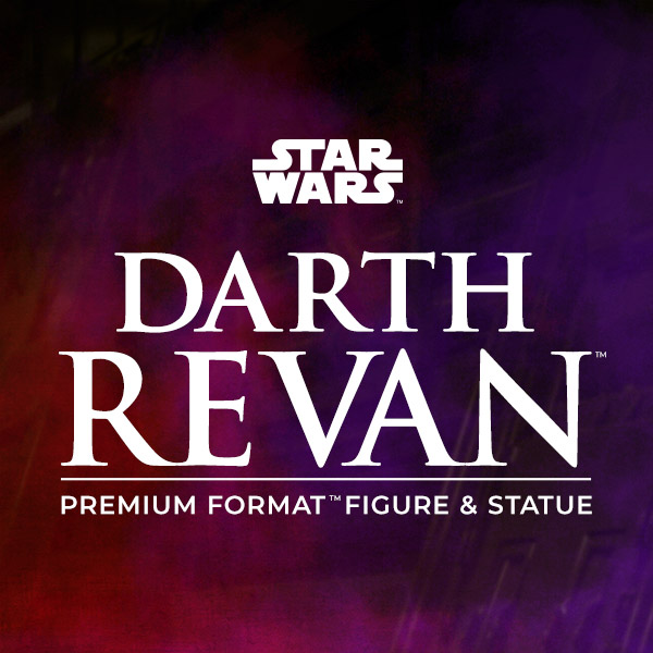 Darth Revan statue and Premium Format Figure™ reveal image