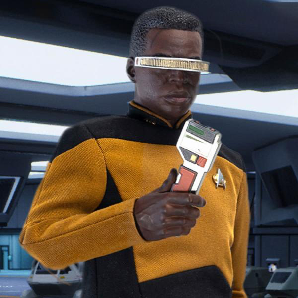 Geordi La Forge (Standard Version) Sixth Scale Figure reveal image