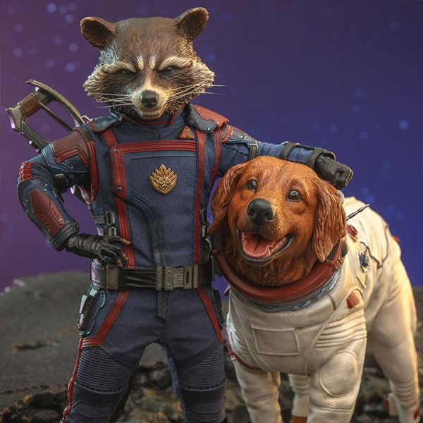 Rocket and Cosmo Sixth Scale Set reveal image