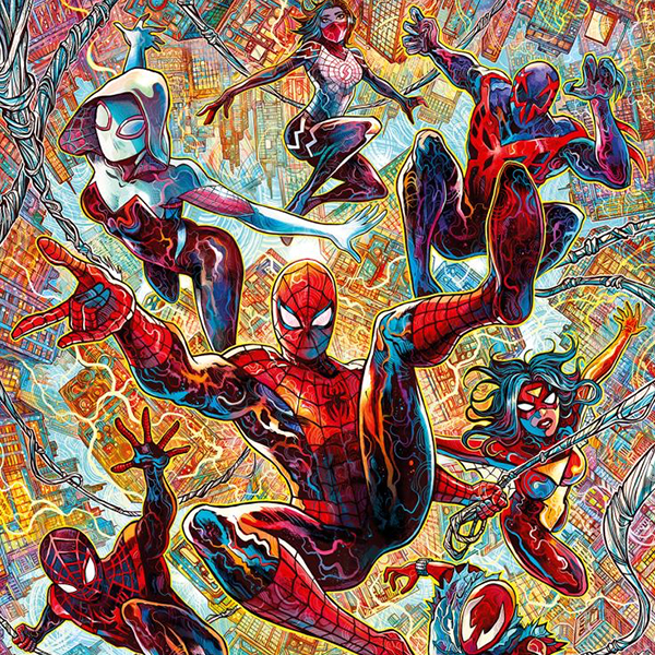 Out Of The Spider-Verse Art Print (Unframed) reveal image