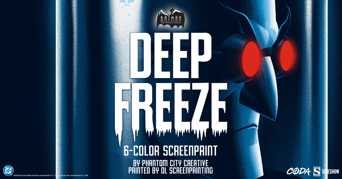 Batman The Animated Series: Deep Freeze Fine Art Print