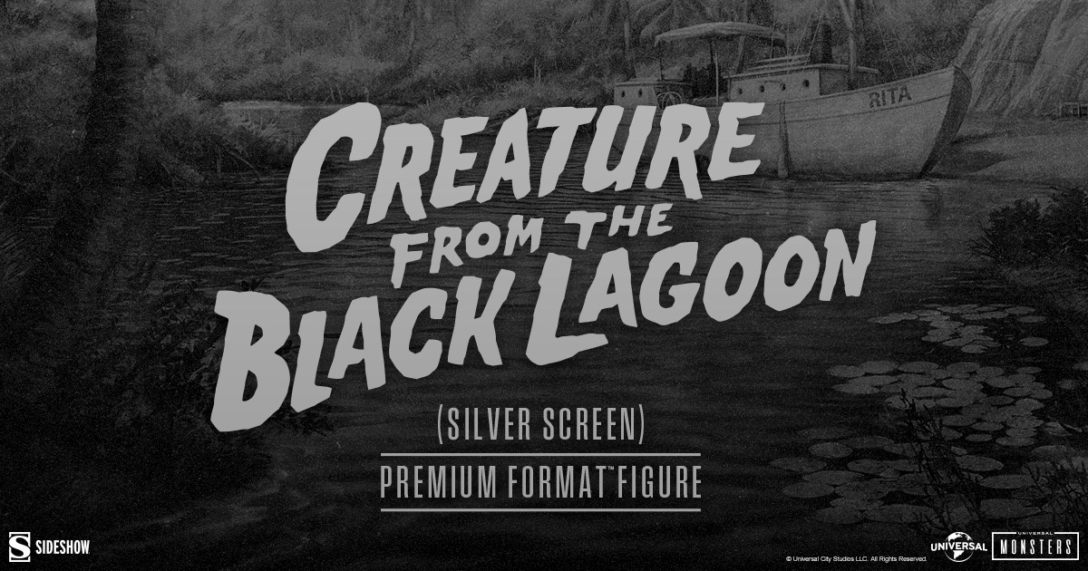 The Creature from the Black Lagoon (Silver Screen) Premium Format™ Figure
