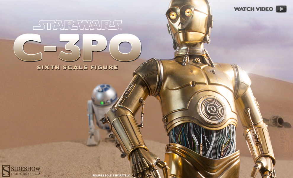 C-3PO Sixth Scale Figure | Sideshow Collectibles