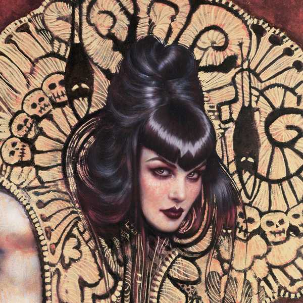Danse Macabre Fine Art Print by artist Olivia De Berardinis