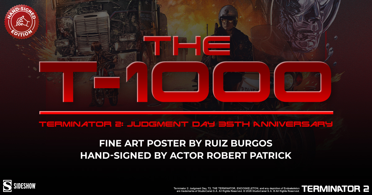 The T-1000 Terminator 2: Judgment Day 35th Anniversary Movie Poster