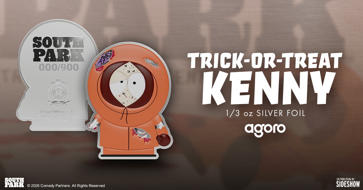 Trick-or-Treat Kenny Silver Collectible