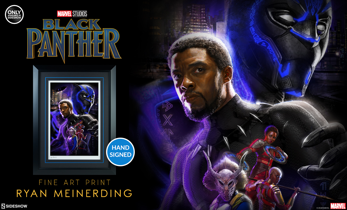 Black Panther Fine Art Print