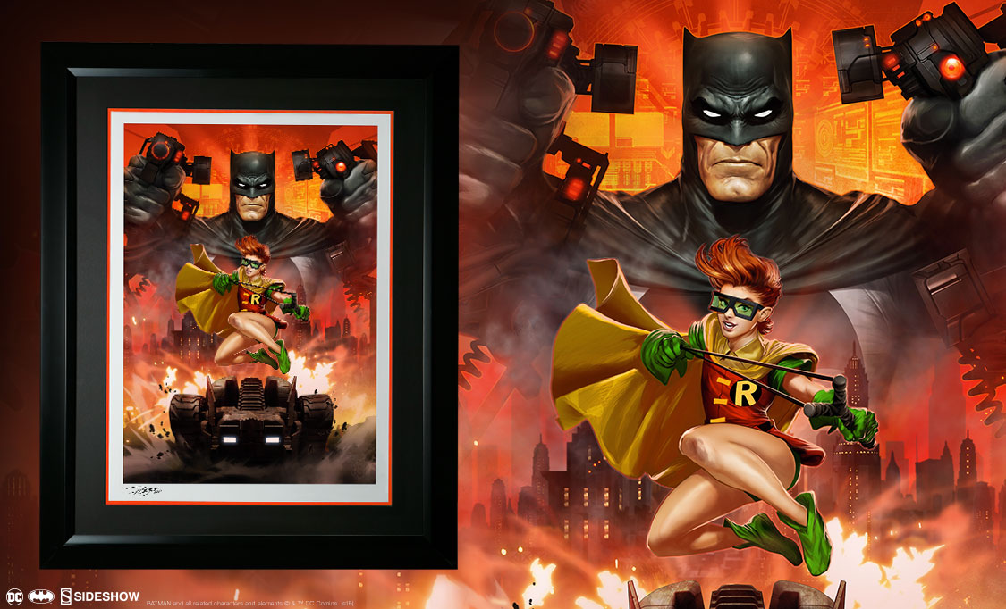 Batman The Dark Knight Returns Art Print