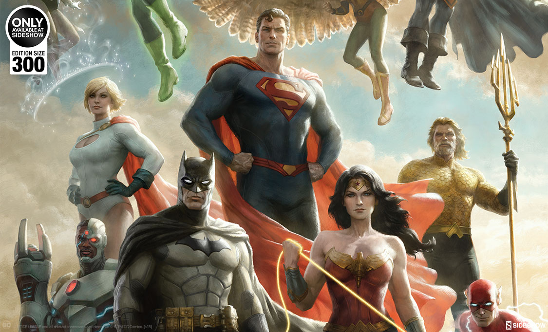 Justice League Fine Art Print