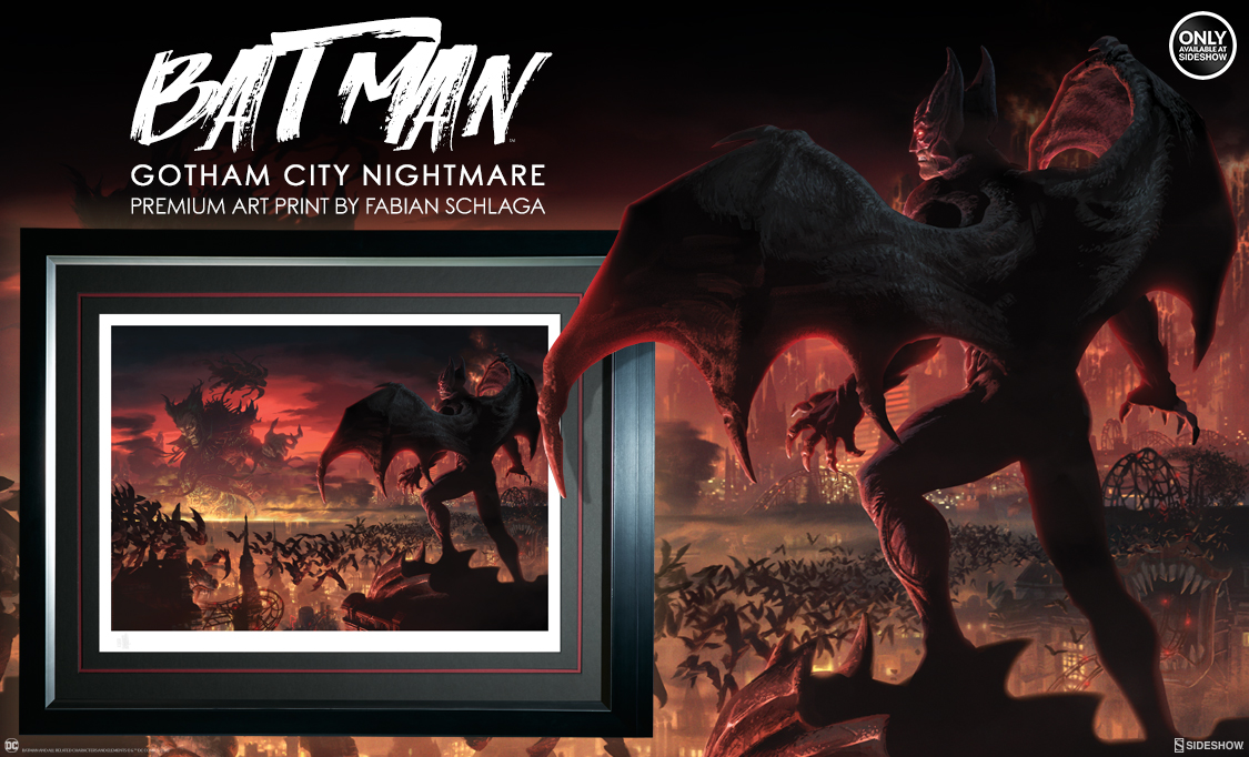 Batman Gotham City Nightmare Art Print