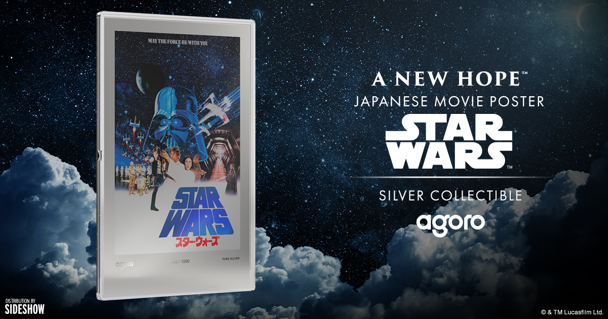 A New Hope™ Japanese Movie Poster Silver Collectible