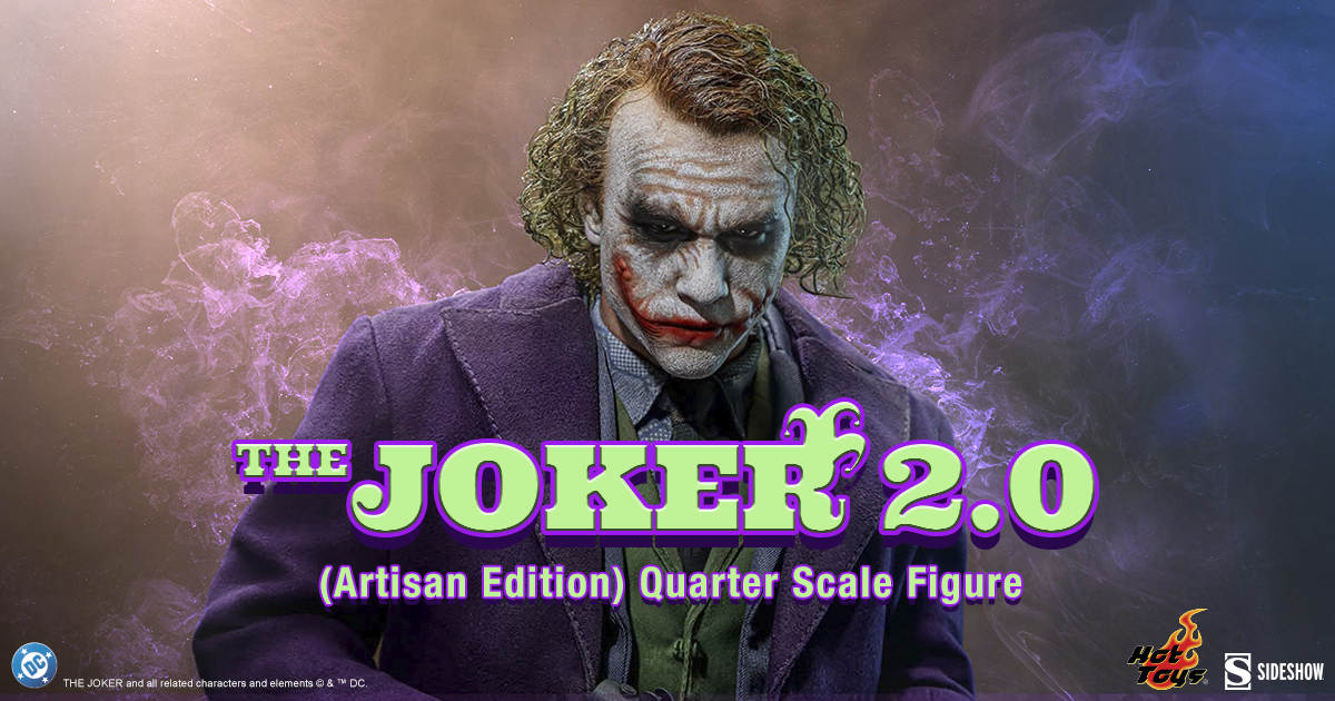 The Joker 2.0 (Artisan Edition) Quarter Scale Figure by Hot Toys