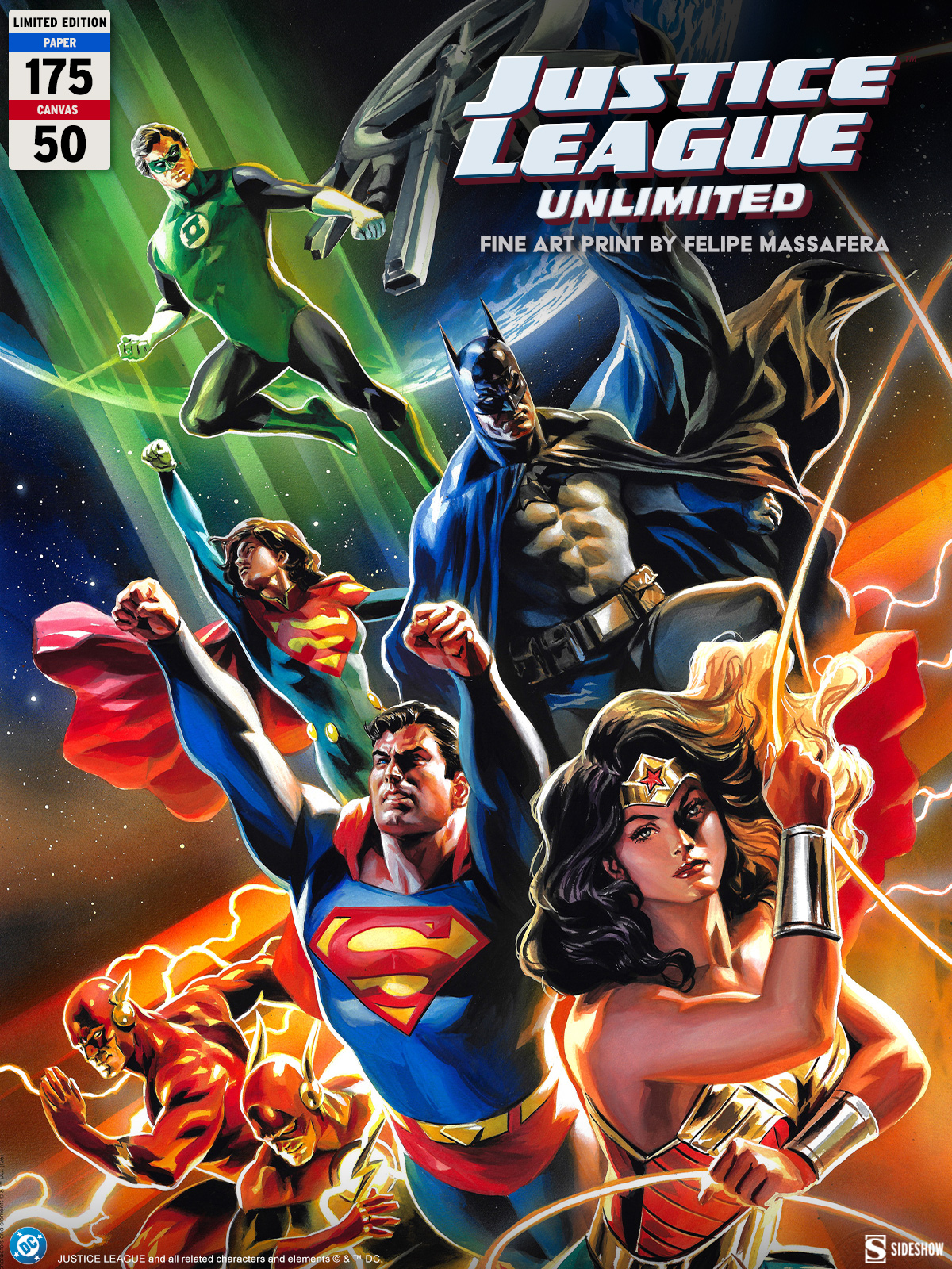 Justice League Unlimited Fine Art Print