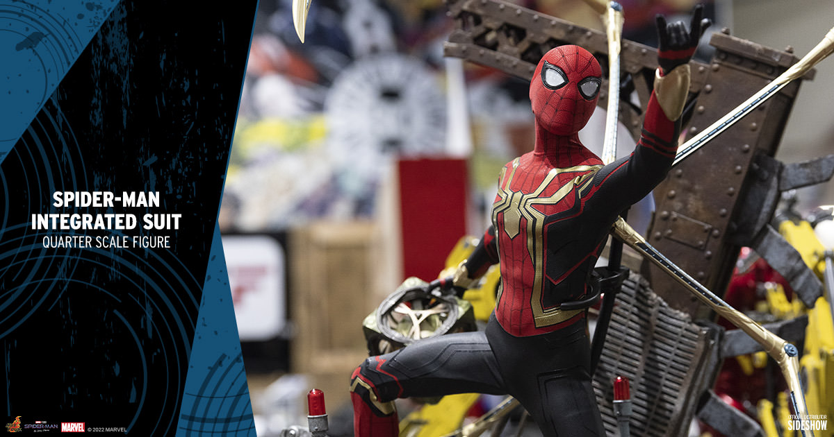 Spider-Man Integrated Suit Quarter Scale Figure - Hot Toys