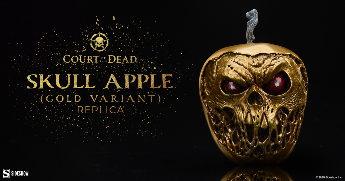 Court of the Dead Skull Apple (Gold Variant) Replica