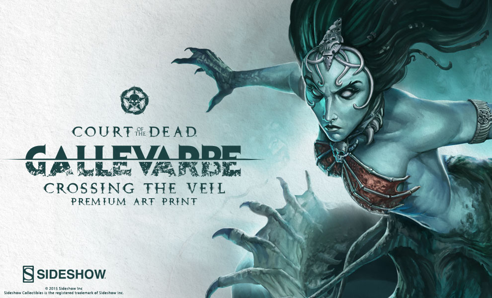 Gallevarbe Death's Siren Print