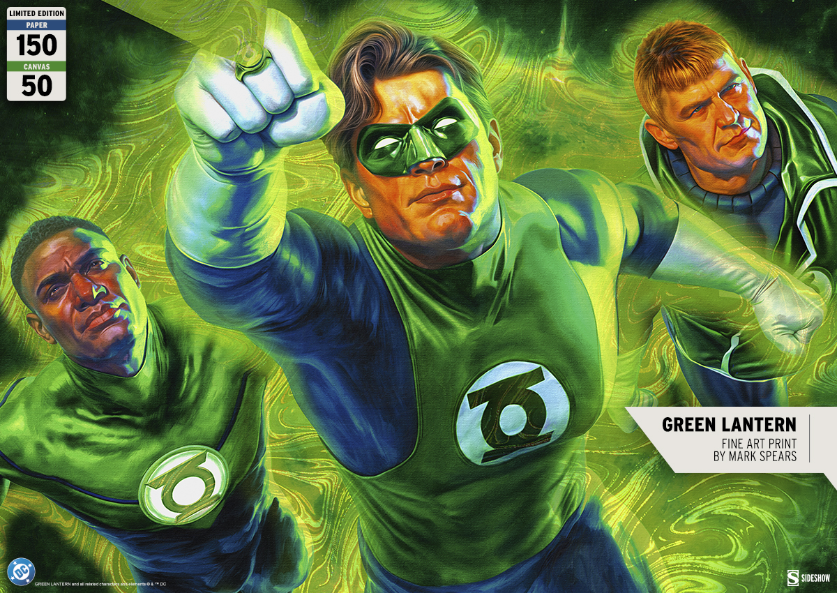 Green Lantern Fine Art Print