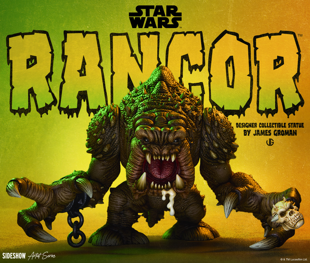 Rancor Designer Collectible Statue