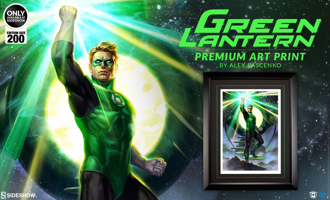 Green Lantern Premium Art Print