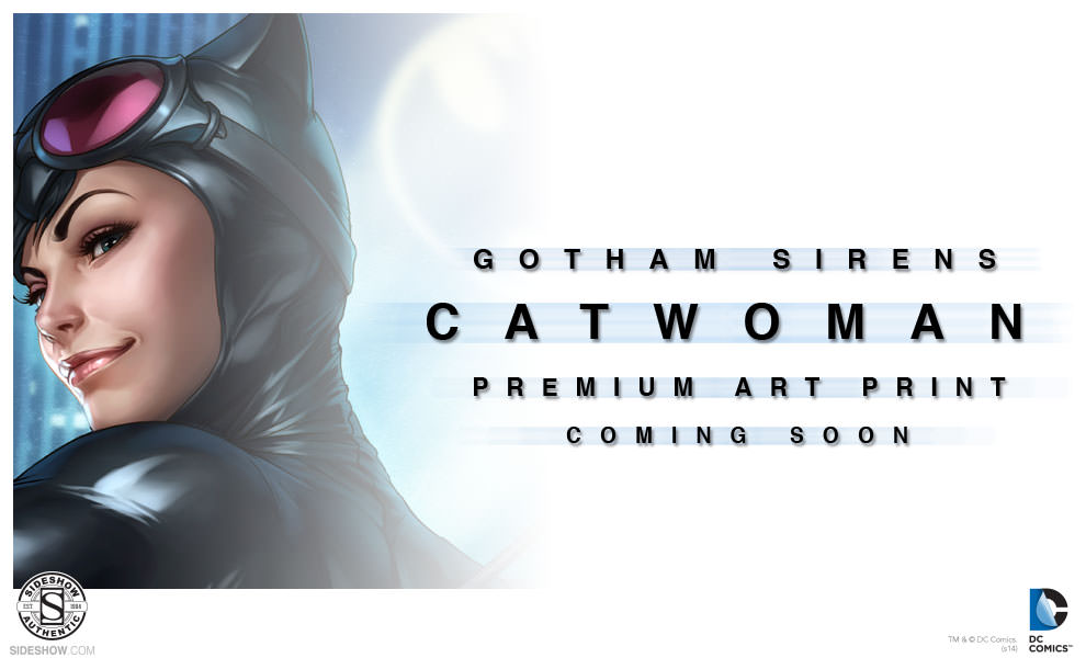 Catwoman Premium Art Print
