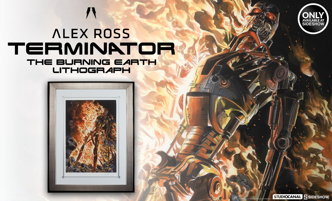 Terminator: The Burning Earth Lithograph