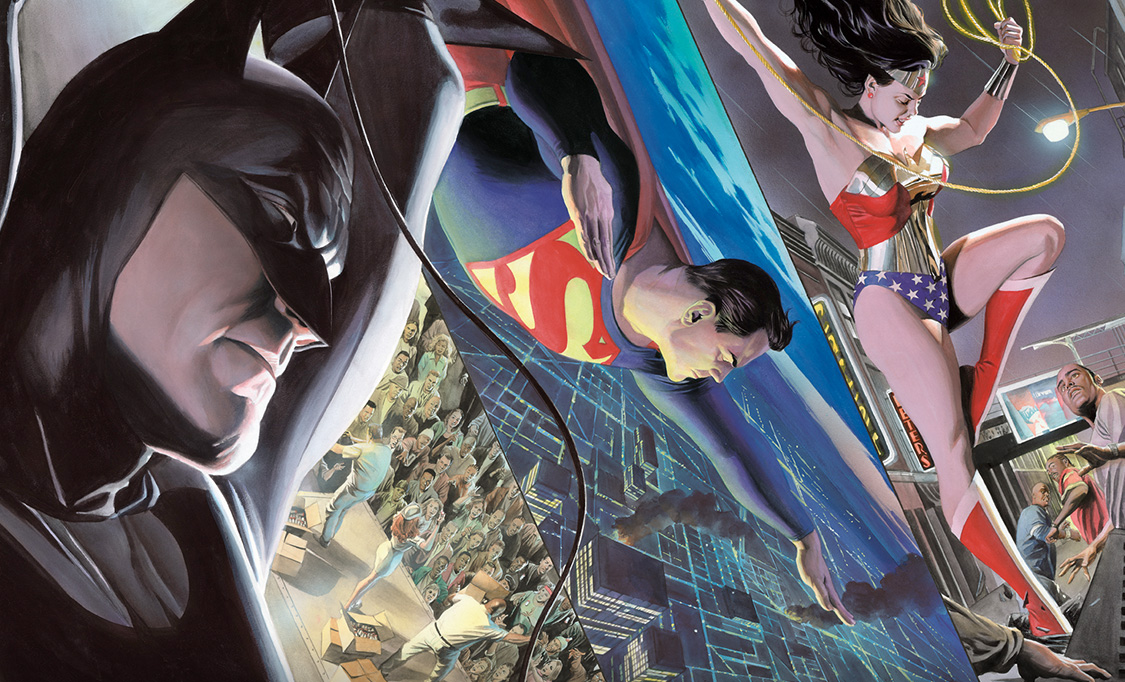 Alex Ross Justice and Liberty: Trinity Fine Art Lithograph