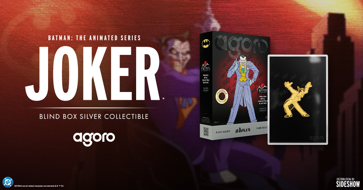 Batman: The Animated Series Joker Blind Box Silver Collectible