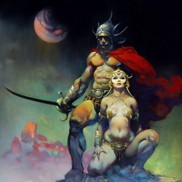 Swordsman of Mars art print