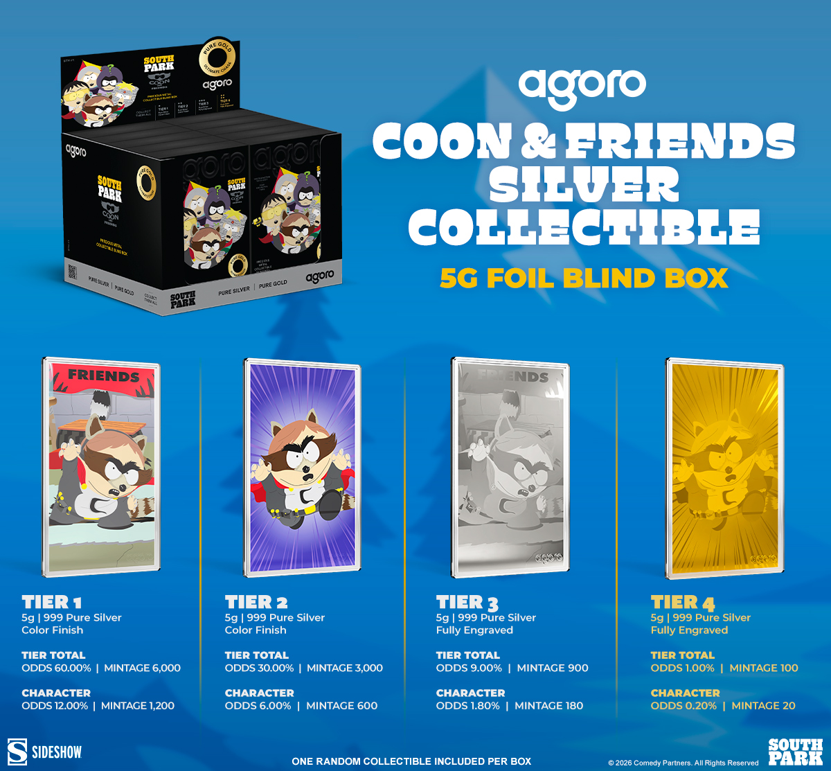 Coon & Friends Silver Collectible