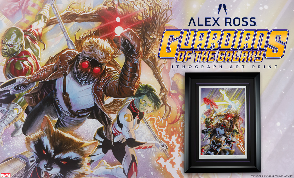 Guardians of the Galaxy Lithograph Fine Art Print | Sideshow