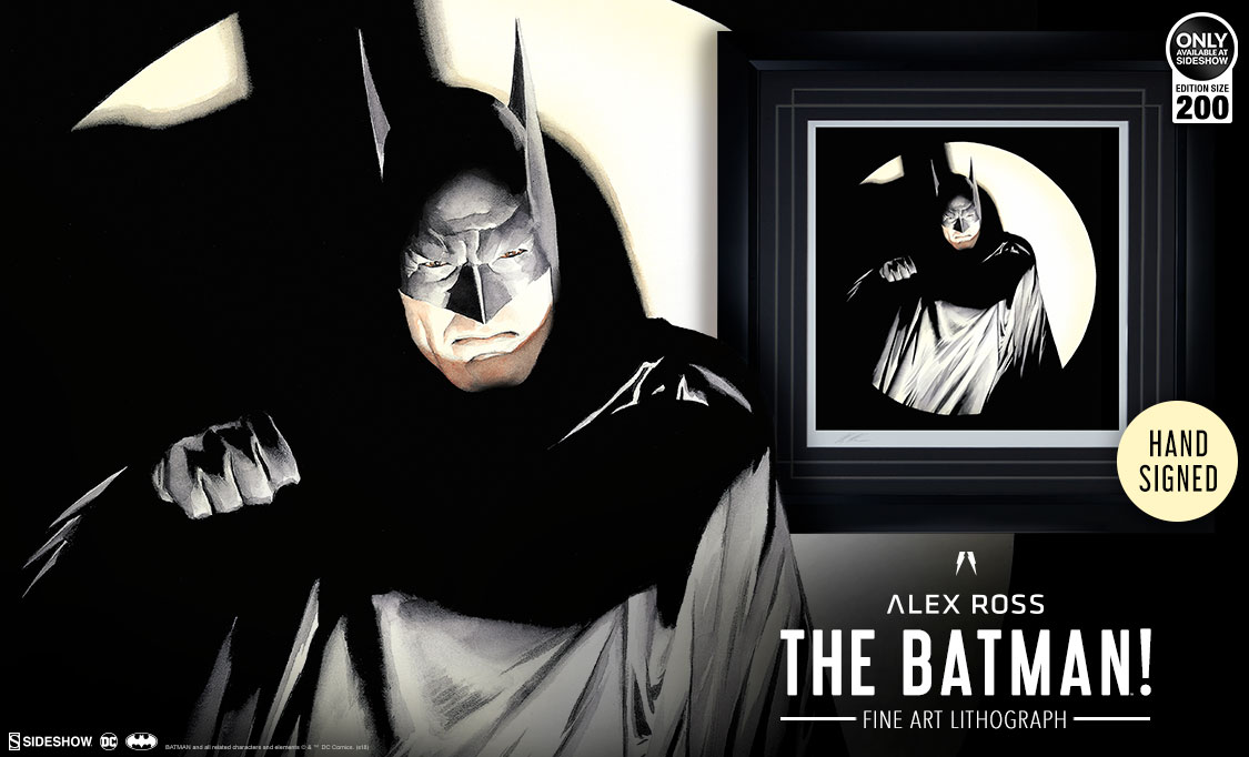 Alex Ross Batman Lithograph